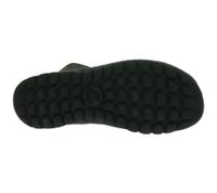 Characterful GROUNDIES Odessa GX2 Women's Barefoot Shoes, Genuine Leather Ankle Boots with TrueSense Sole, GND-110301-01, Black