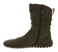 GROUNDIES Odessa Gx2 Women's Barefoot Shoes, Genuine Leather Ankle Boots with TrueSense Sole, GND-110301-04, Brown