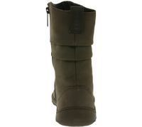 GROUNDIES Odessa Gx2 Women's Barefoot Shoes, Genuine Leather Ankle Boots with TrueSense Sole, GND-110301-04, Brown