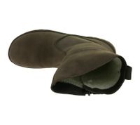 GROUNDIES Odessa Gx2 Women's Barefoot Shoes, Genuine Leather Ankle Boots with TrueSense Sole, GND-110301-04, Brown