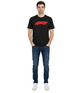 T-shirt sportiva PUMA x F1 Formula 1 Motorsport da uomo, in cotone, modello F1 Classic 701228163 001, nera