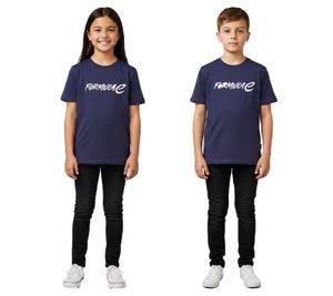 Polo homme Formula E à manches courtes, en coton durable avec logo Formula E, réf. 701223597 001, bleu marine