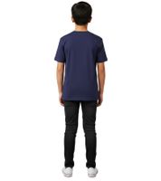 Polo homme Formula E à manches courtes, en coton durable avec logo Formula E, réf. 701223597 001, bleu marine