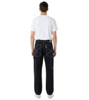HOMEBOY x-tra WORK Herren Baggy-Jeans Denim-Hose im Vintage-Look Baumwoll-Hose 01PA0700 Schwarz