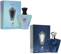 AFNAN Turathi Herren Eau de Parfum aromatisch Körper-Duft Parfüm Duftwasser 90ml Electric oder Blue