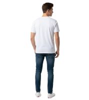 farbenfrohes Formula E Herren T-Shirt Baumwoll-Shirt mit buntem Formula E Logo Sommer-Shirt 701223579 002 Weiß/Pink/Gelb