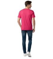 farbenfrohes Formula E Herren T-Shirt Baumwoll-Shirt mit buntem Formula E Logo Sommer-Shirt 701223583 001 Pink/Gelb