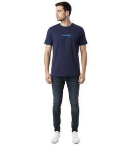 Stylish Formula E Men's T-Shirt, Sustainable Cotton Shirt, Change Accelerated Summer Shirt, Motorsport 701223590 001 Navy Blue