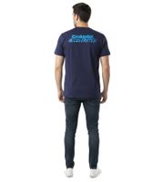 Stylish Formula E Men's T-Shirt, Sustainable Cotton Shirt, Change Accelerated Summer Shirt, Motorsport 701223590 001 Navy Blue
