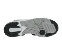 New Balance 550 Damen und Kinder Sneaker Echtleder-Schuhe mit Ortholite-Innensohle Retro-Schuhe GSB550CA Weiß/Schwarz