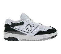New Balance 550 Damen und Kinder Sneaker Echtleder-Schuhe mit Ortholite-Innensohle Retro-Schuhe GSB550CA Weiß/Schwarz