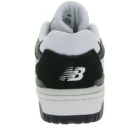 New Balance 550 Damen und Kinder Sneaker Echtleder-Schuhe mit Ortholite-Innensohle Retro-Schuhe GSB550CA Weiß/Schwarz