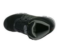 Zapatos de seguridad impermeables Helly Hansen Chelsea Evolution Mid Boa S3 para mujer con Ortholite y membrana Helly Tech®, horma ancha, protección clase S3, 78269_930, negro/gris