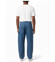 HOMEBOY x-tra WORK men's baggy jeans denim trousers in a vintage look cotton trousers 01PA0700 blue