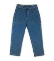 HOMEBOY x-tra WORK men's baggy jeans denim trousers in a vintage look cotton trousers 01PA0700 blue