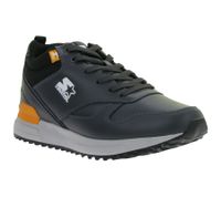 Timeless STARTER Brandon Men's Sneakers with Coated Genuine Leather Retro Sneakers SMN105321 400 Gray