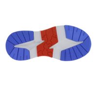 extravagante STARTER Buffalo Herren Sneaker mit Echtleder und Wildleder Retro Turn-Schuhe im 90er Style SMB102321 331 Weiß/Bunt