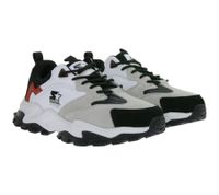 Extravagant STARTER Cape Coral Men's Sneakers with Genuine Leather and Suede - Retro Sneakers in 90s Style SMB103321 300 White/Red/Black/Gray