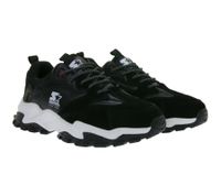 Extravagant STARTER Cape Coral Men's Sneakers with Genuine Leather and Suede - Retro Sneakers in 90s Style SMB103321 200 Black/White