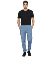 Eleganti pantaloni da jogging da uomo Sergio Tacchini, pantaloni da allenamento con tasche, pantaloni sportivi retrò STM21135 blu