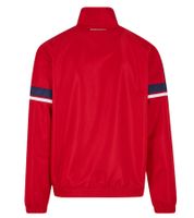 2-teiliger Sergio Tacchini Cryo Herren Trainings-Anzug trendiger Sport-Anzug Fitness-Anzug 41532 Blau/Rot