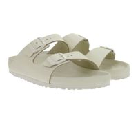 Sandales BIRKENSTOCK Arizona Exquisit pour femme, en cuir véritable, fabriquées en Allemagne, coloris beige, largeur standard, référence 1029147.