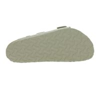 komfortable BIRKENSTOCK Arizona Woven Damen Echtleder-Pantoletten Made in Germany Sommer-Latschen normale Breite 1029172 Beige