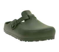 Practical BIRKENSTOCK Boston EVA Clogs for Women and Men, Slip-on Slippers, Made in Germany, 1026238, Khaki Green