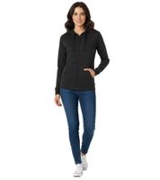 Sweat à capuche zippé Helly Hansen Manchester pour femme, noir, 280 g/m², réf. 79217_990