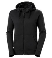 Sweat à capuche zippé Helly Hansen Manchester pour femme, noir, 280 g/m², réf. 79217_990
