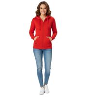 Sweat à capuche zippé Helly Hansen Everyday pour femme, avec poches, 280 g/m², 79217_220, Rouge