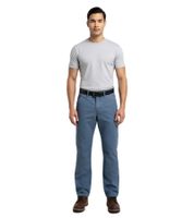 Herren Chino-Hose Regular Fit Klassische Stoffhose Freizeit Business-Chino 7551 Navy