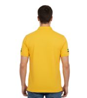 SENNA Formula 1 Ayrton Herren Polo-Shirt Formel 1 Seek your truth Baumwoll-Shirt 701227171 002 Gelb