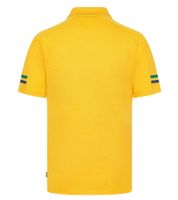 SENNA Formula 1 Ayrton Herren Polo-Shirt Formel 1 Seek your truth Baumwoll-Shirt 701227171 002 Gelb