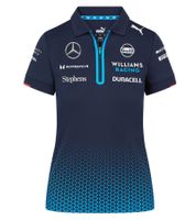 sportliches Williams Racing Formel 1 Motorsport Damen Polo-Shirt Team 2024 Fan-Artikel 701228997 001 Dunkelblau