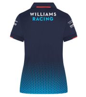 sportliches Williams Racing Formel 1 Motorsport Damen Polo-Shirt Team 2024 Fan-Artikel 701228997 001 Dunkelblau