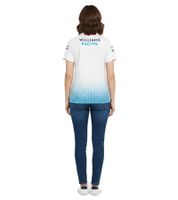 sportliches Williams Racing Formel 1 Motorsport Damen Polo-Shirt Team 2024 Fan-Artikel 701228997 002 Weiß 