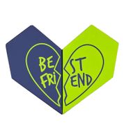 2 Paar Happy Socks Bestie Socks Damen Baumwoll-Socken Sparpack Alltags-Strümpfe in Geschenk-Box XBES02-6500 Grün/Schwarz