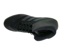 adidas Mat Wizard 4 Men's Wrestling Shoes with Breathable Mesh Construction Indoor Shoes Large Sizes AC6971 Black