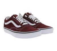Klassische VANS UA OLD SKOOL UNISEX Sneaker Skater-Schuhe VN0A38G15U71 Rot/Weiß