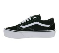Trendige VANS UA OLD SKOOL PLATFORM UNISEX Sneaker Skater-Schuhe VN0A3B3UY281 Schwarz/Weiß
