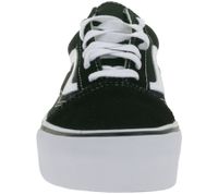Trendige VANS UA OLD SKOOL PLATFORM UNISEX Sneaker Skater-Schuhe VN0A3B3UY281 Schwarz/Weiß