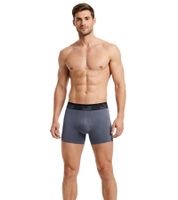 3er Pack PUMA Basic Boxer Herren Boxer-Shorts Baumwoll-Unterhose Unterwäsche 100003547 4471 Lime/Grau/Dunkelblau 