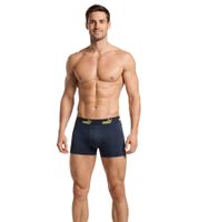 3er Pack PUMA Basic Boxer Herren Boxer-Shorts Baumwoll-Unterhose Unterwäsche 100003547 4471 Lime/Grau/Dunkelblau 