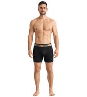 3er Pack PUMA Basic Boxer Herren Boxer-Shorts Baumwoll-Unterhose Unterwäsche 100003547 3726 Oliv-Grün/Grau/Schwarz
