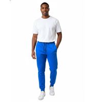 Pantalon de jogging homme ON THAT ASS Dudley, en molleton de coton avec logo et poches, bleu 30300113BL