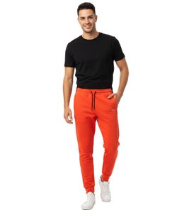Timeless ON THAT ASS Dudley Men's Cotton Jogging Pants with Logo and Pockets 30300113OR Orange
