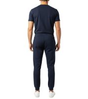 Sporty ON THAT ASS Calvin Klein Men's Cotton Jogging Pants with Logo and Pockets, Dark Blue