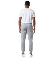 Sporty ON THAT ASS Calvin Klein Men's Cotton Jogging Pants with Logo and Pockets, Light Gray