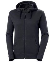 alltagstaugliche Helly Hansen Damen Sweat-Jacke mit Kapuze Zip-Hoodie mit Taschen 280 g/m² 79217 Schwarz, Rot oder Navy-Blau